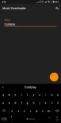 Music Downloader android App screenshot 0