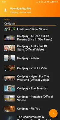 Music Downloader android App screenshot 3