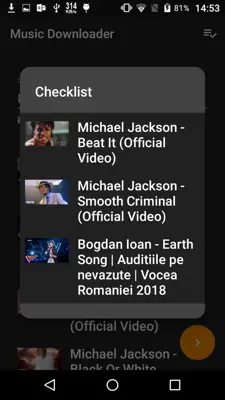 Music Downloader android App screenshot 5